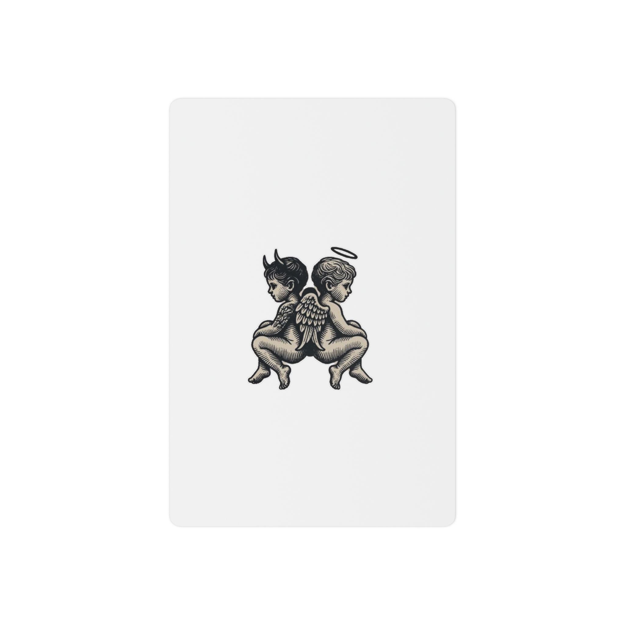 Temporary Tattoos, Angel & Devil Temporary Tattoo