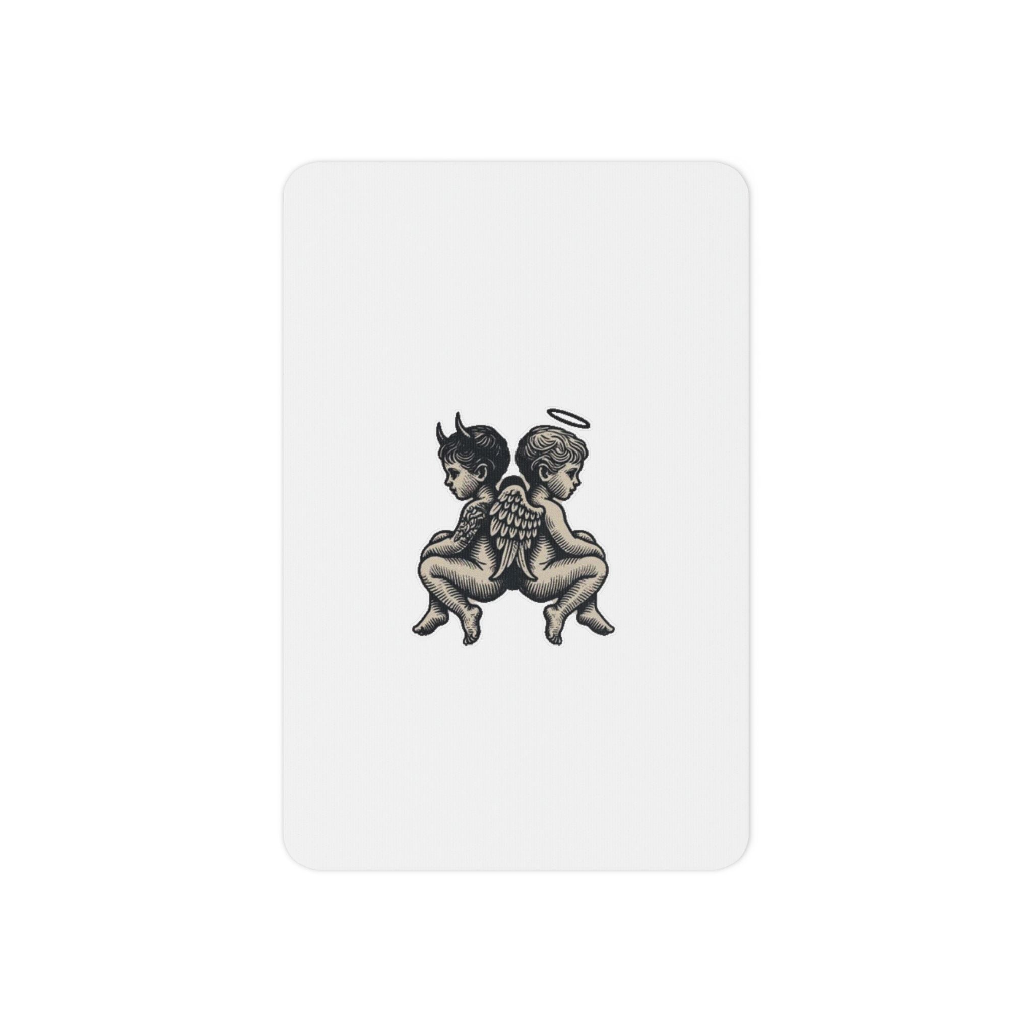 Temporary Tattoos, Angel & Devil Temporary Tattoo