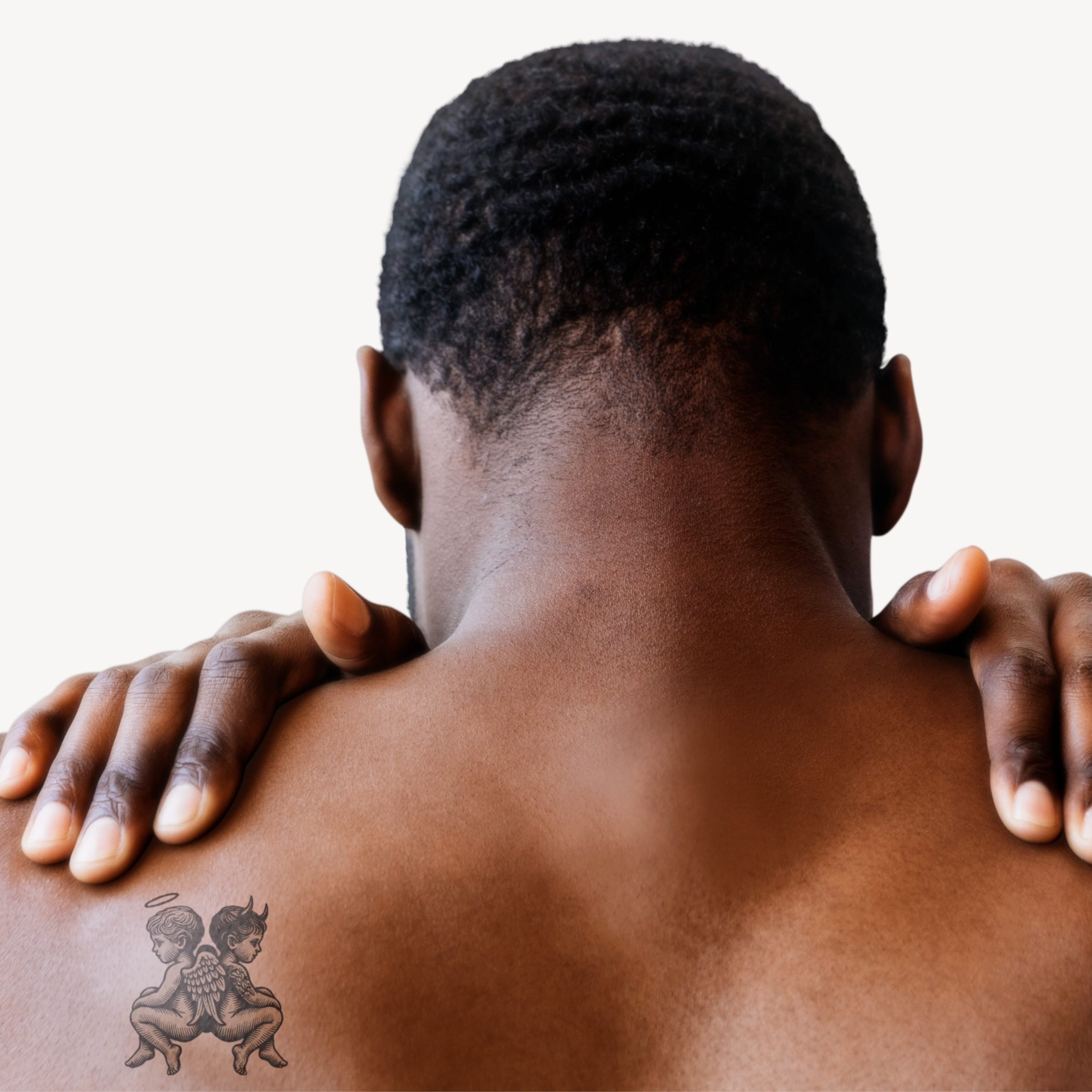 Temporary Tattoos, Angel & Devil Temporary Tattoo