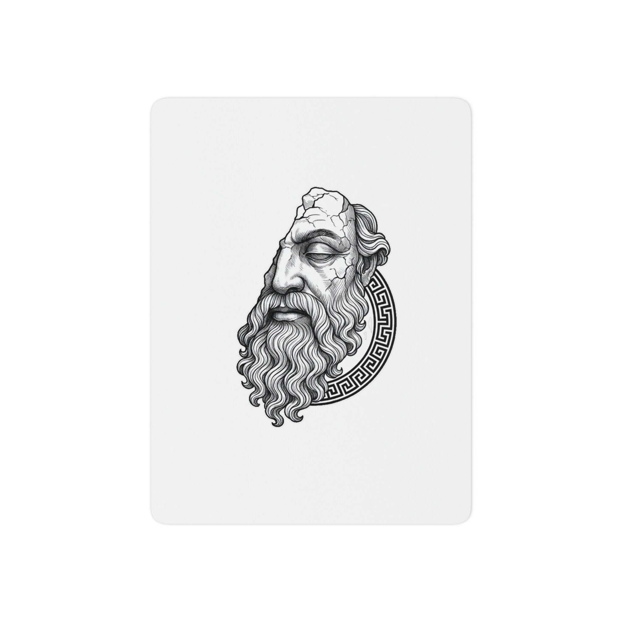 Temporary Tattoos, Greek God Statue Temporary Tattoo
