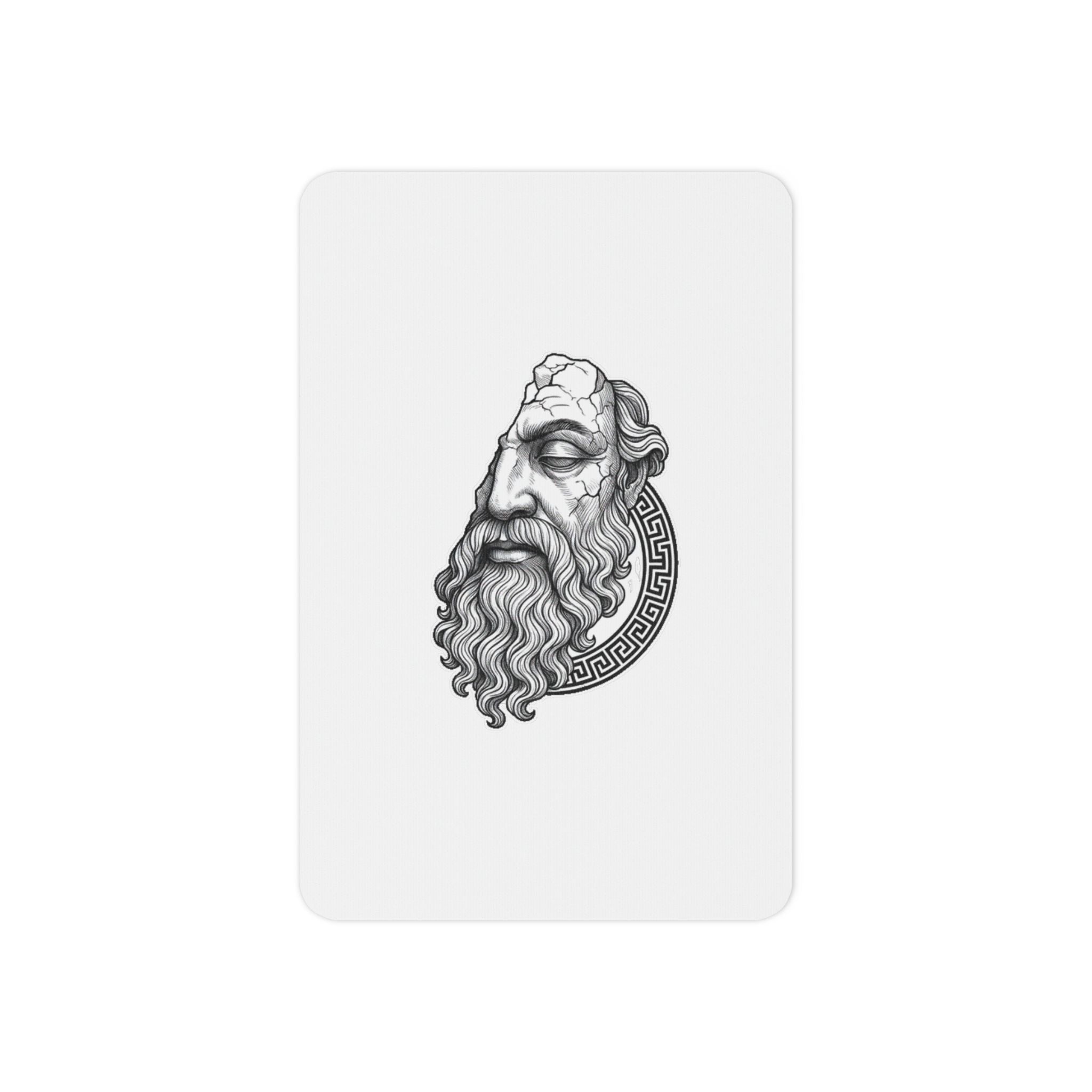 Temporary Tattoos, Greek God Statue Temporary Tattoo