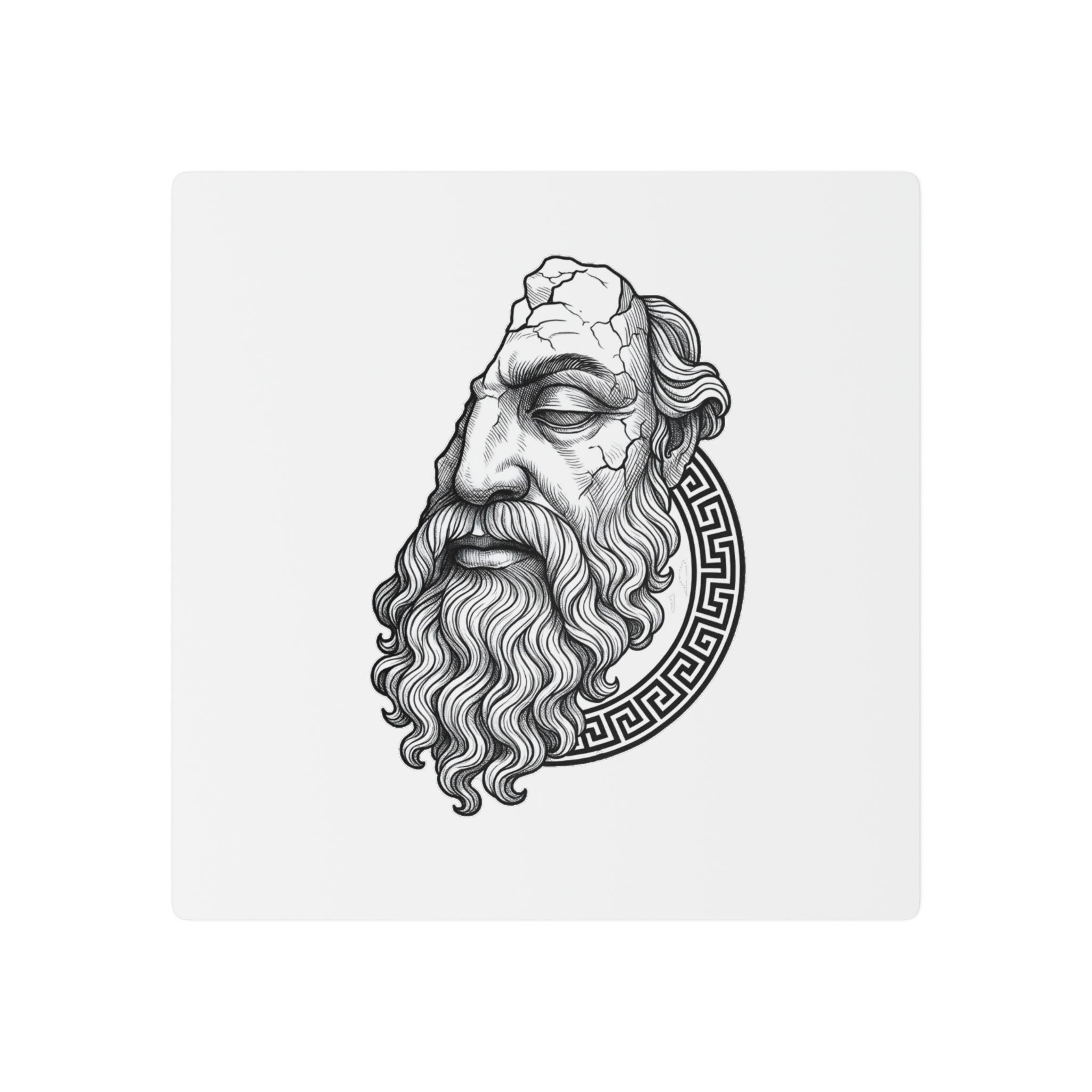 Temporary Tattoos, Greek God Statue Temporary Tattoo