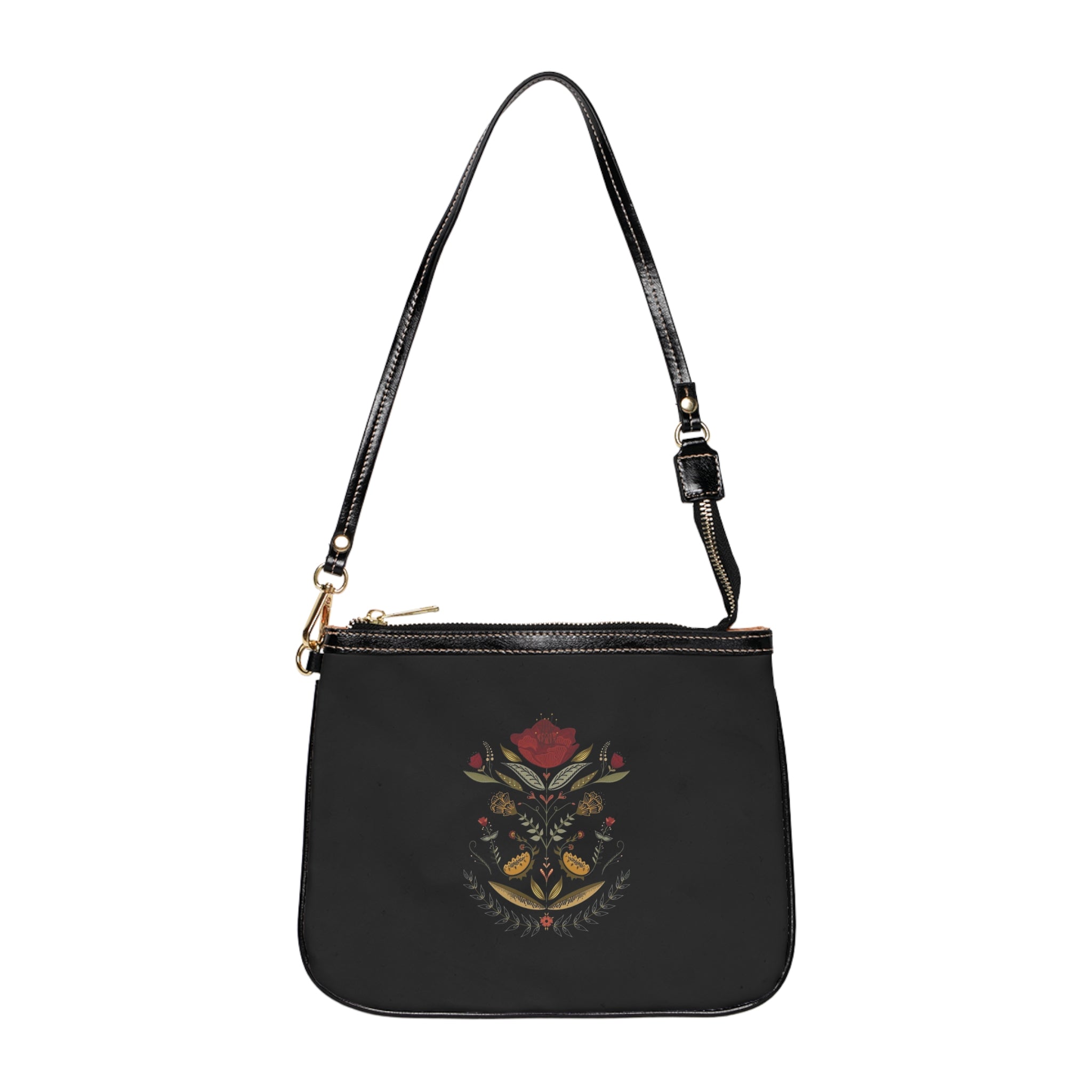 Small Black Shoulder Bag | PINKKODE